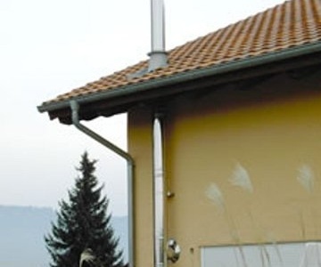 Edelstahlkamin